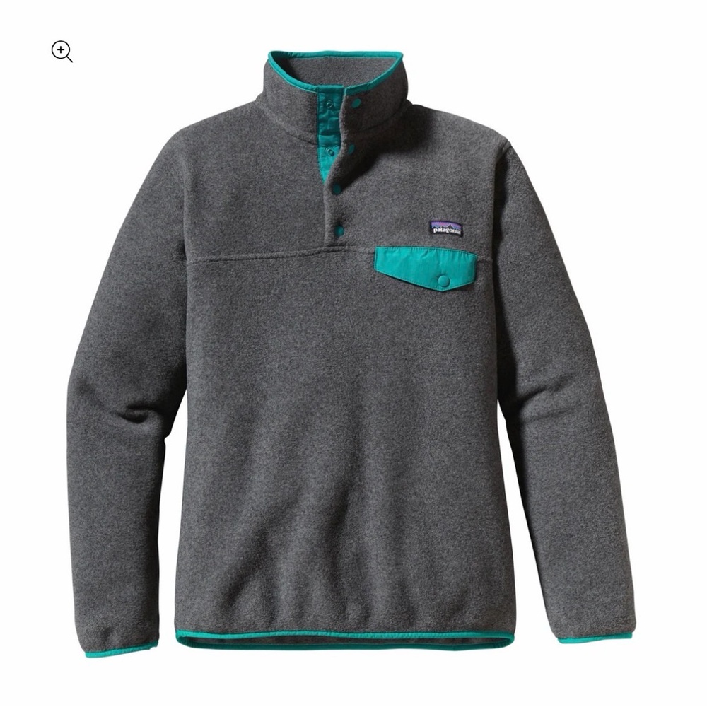 Patagonia Gray Women's Lightweight Synchilla® Snap-T® Pullover